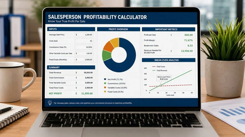 Salesperson Profitability Calculator
