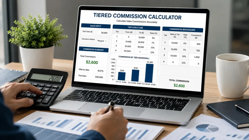 Sales Commission Calculator