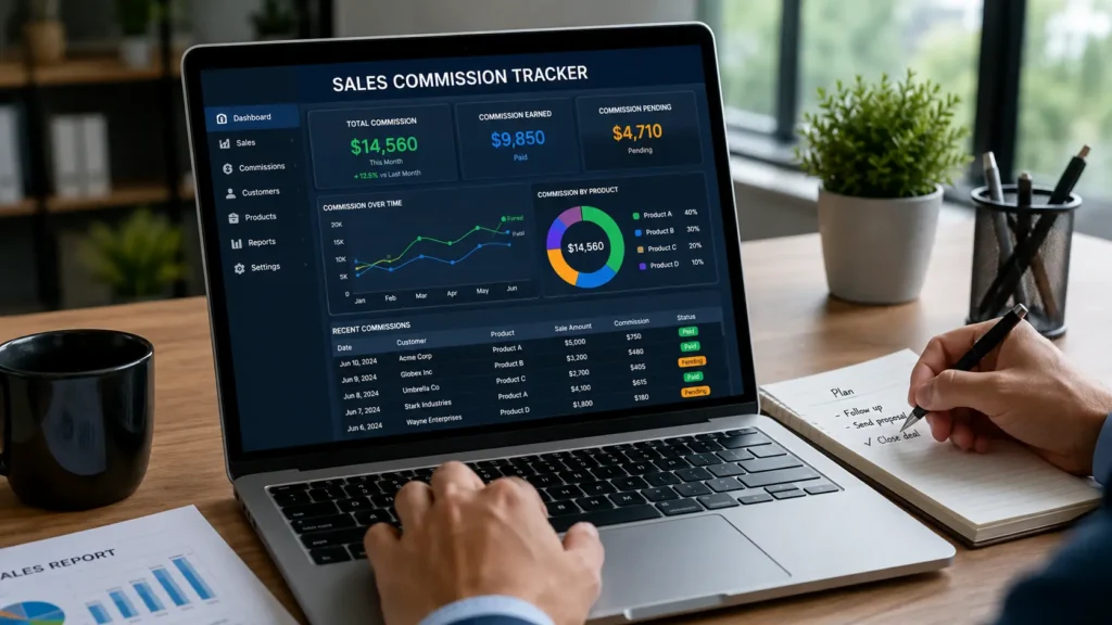 Sales Commission Tracker