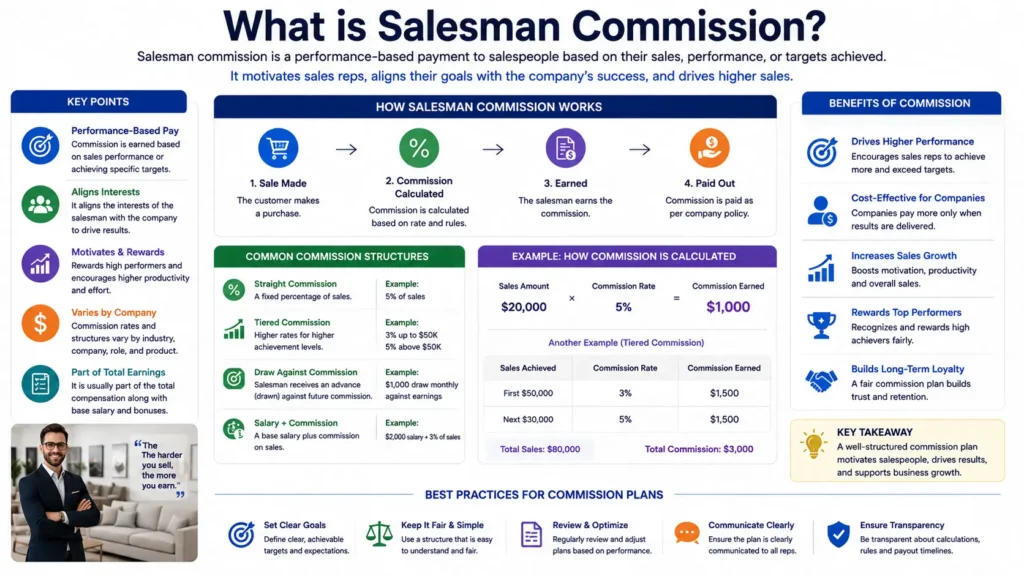 What is Salesman Commission
