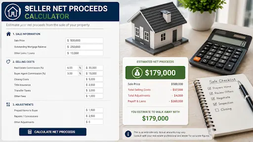 Seller Net Proceeds Calculator