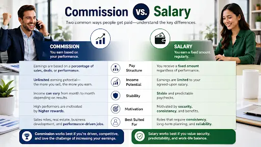 Commission vs. Salary