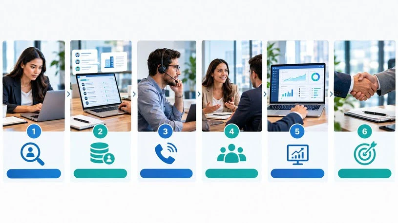 The B2B Prospecting Process, Step by Step