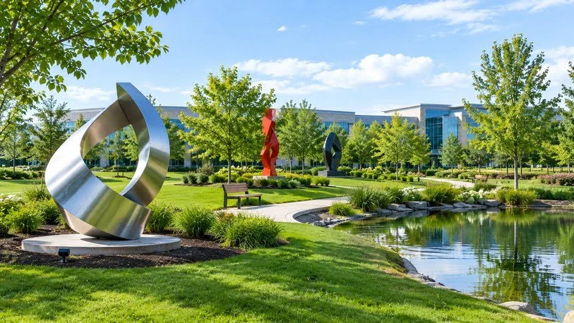 Sculpture Garden Section

